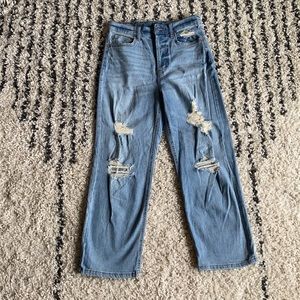 Wild Fable (Target) high rise straight leg jeans size 6